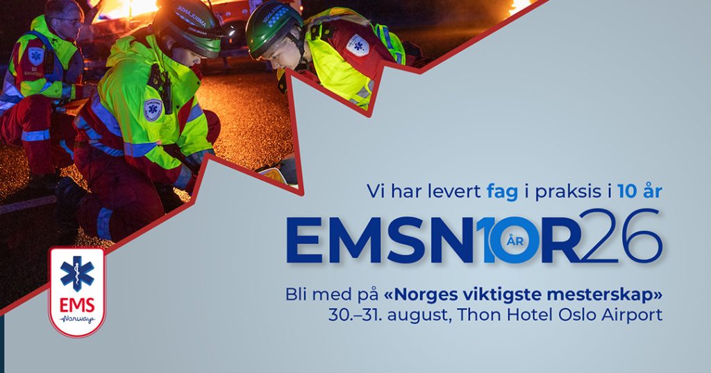 EMSNOR 2026 konkurranse akuttmedisin 30.-31.august