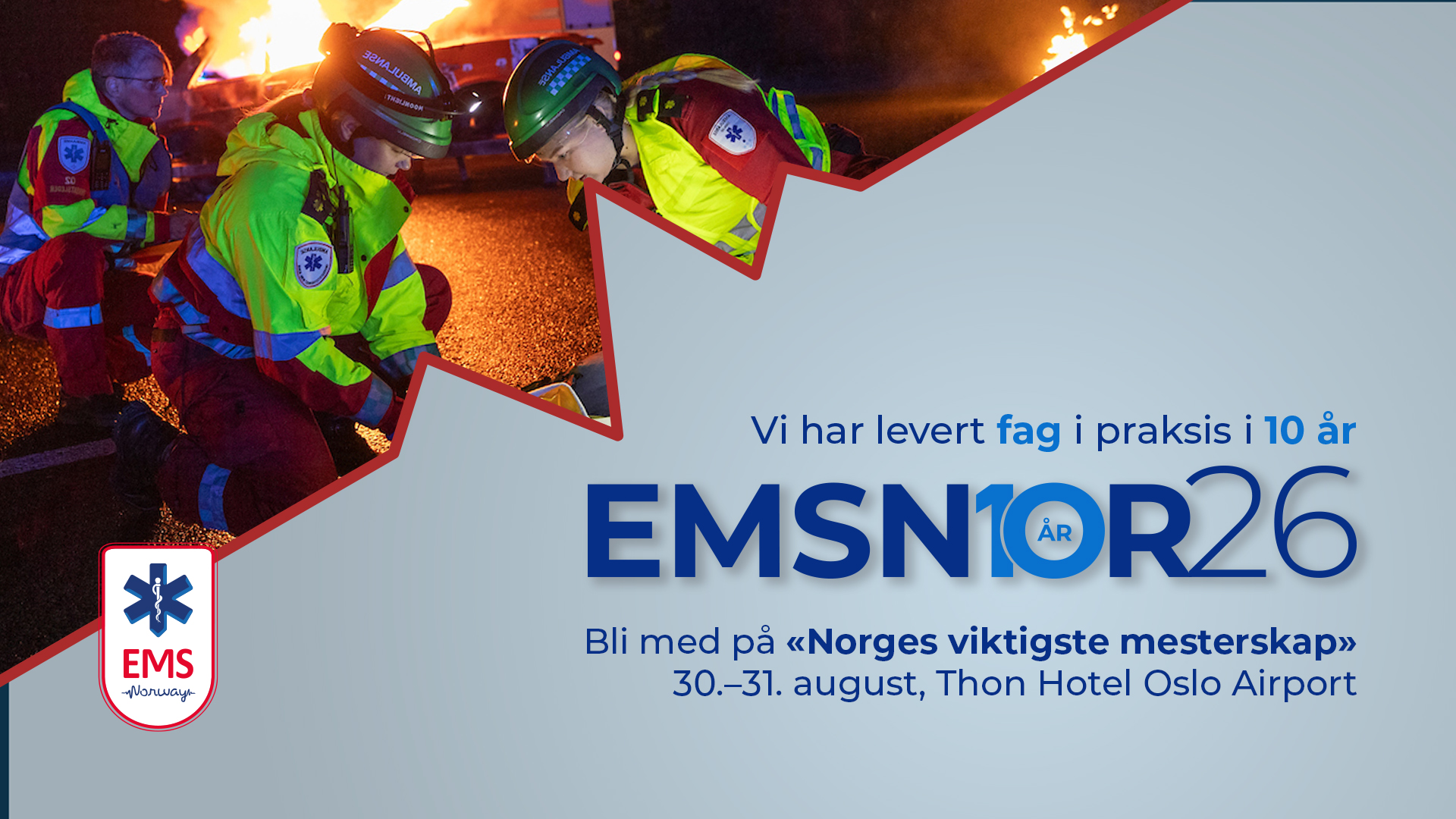 EMSNOR 2026 konkurranse akuttmedisin 30.-31.august