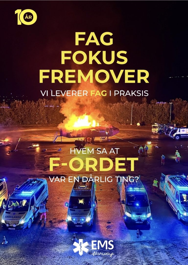 10 års jubileum poster ems norway